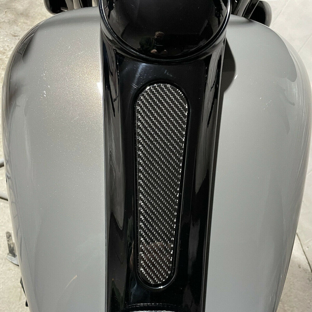Bagger's life ® | Handmade carbon fiber tank dash insert 1 Bagger's Life - handmade carbon fiber dash insert