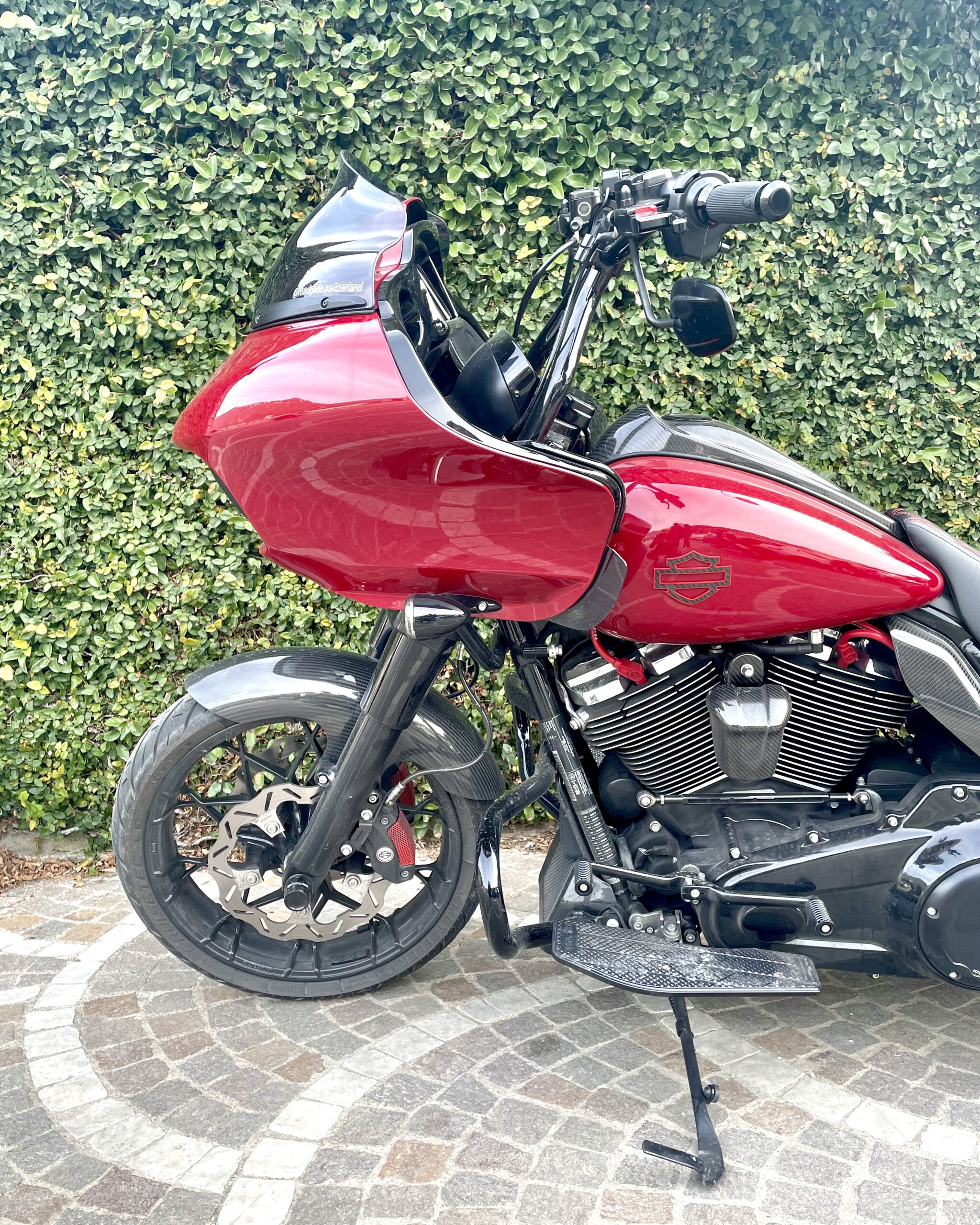 Bagger's life ® | Handmade carbon fiber horn cover & bracket 3 Bagger's Life - Handmade Carbon horn cover