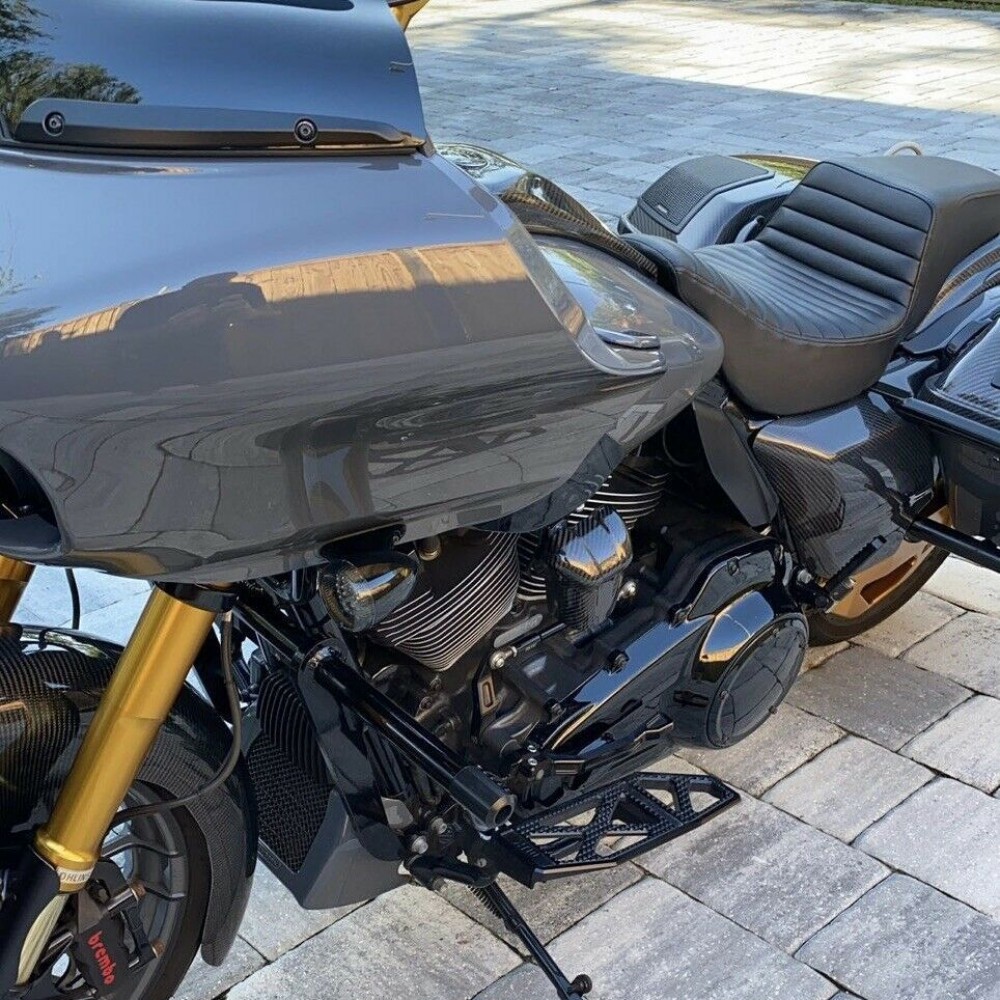 Bagger's life ® | Handmade carbon fiber horn cover & bracket 13 Bagger's Life - handmade carbon fiber horn cover