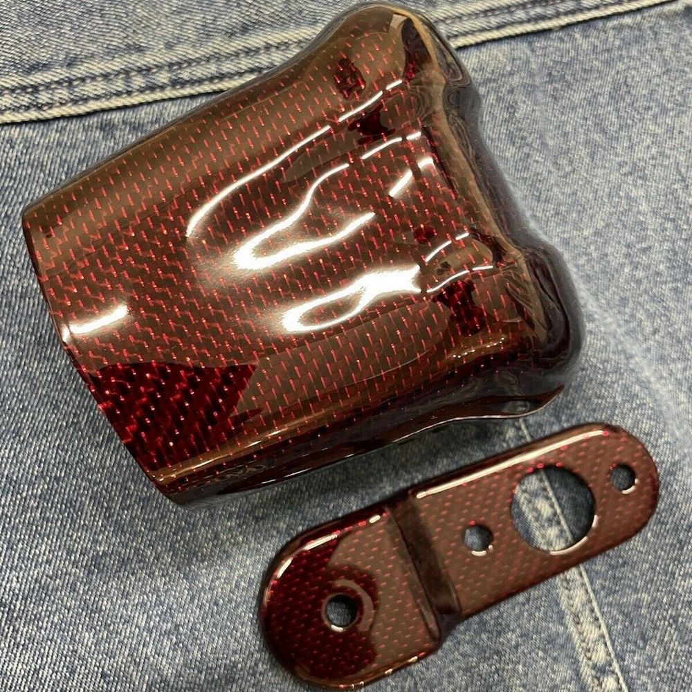 Bagger's life ® | Handmade carbon fiber horn cover & bracket 10 Bagger's Life - handmade carbon fiber horn cover