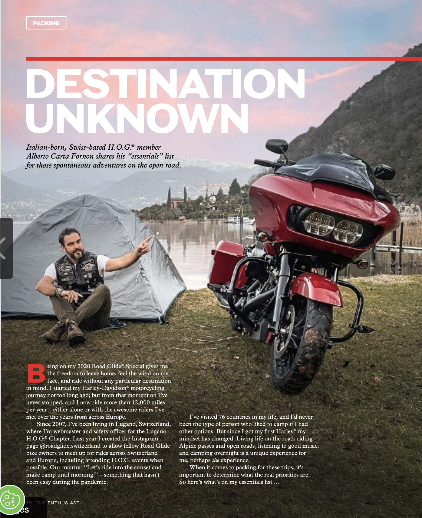 Bagger's life ® | Harley-Davidson - The Enthusiast 3 The Enthusiast magazine