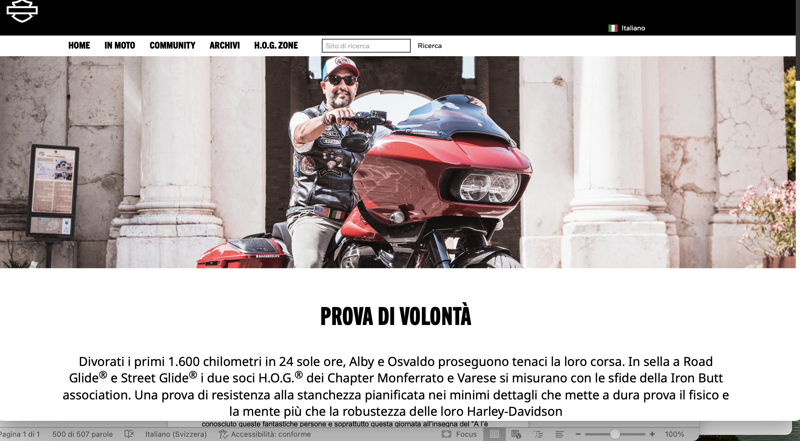 Bagger's life ® | H.O.G.® Europe, Middle East & Africa 2 Screenshot alle