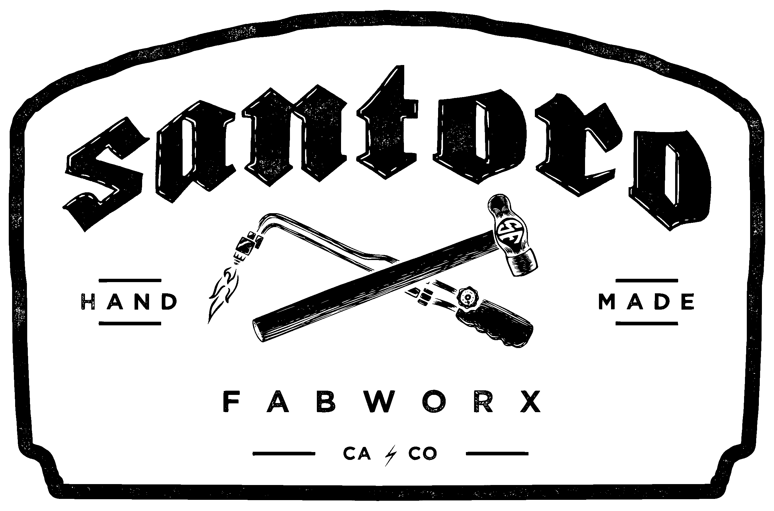 Bagger's life ® | supporters 2 Santoro Fabworx Logo Black