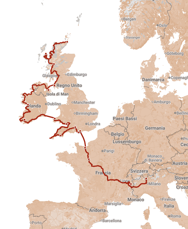 Bagger's life ® | The ride to UK and Ireland - The ride 3 Bagger's Life - The ride to UK and Ireland 2025 - South way